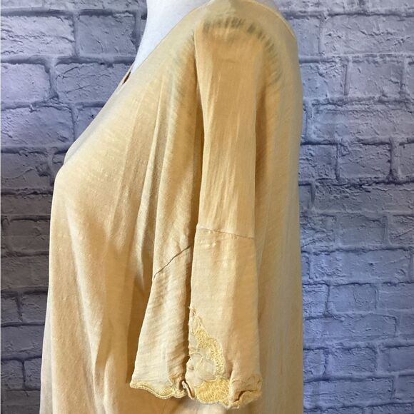 Old Navy - Casual Yellow Women's Top - XXL - Picture 4 of 6